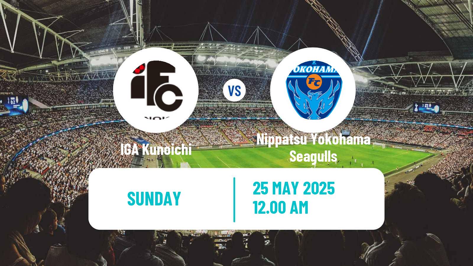 Soccer Japan Nadeshiko League Women IGA Kunoichi - Nippatsu Yokohama Seagulls