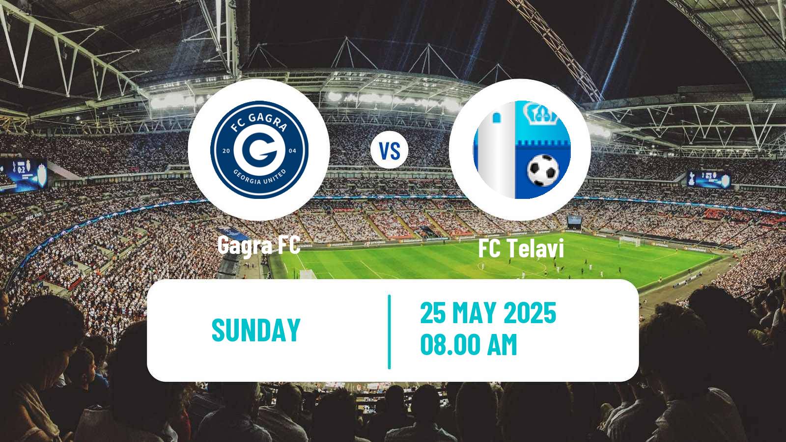 Soccer Georgian Erovnuli Liga Gagra - Telavi
