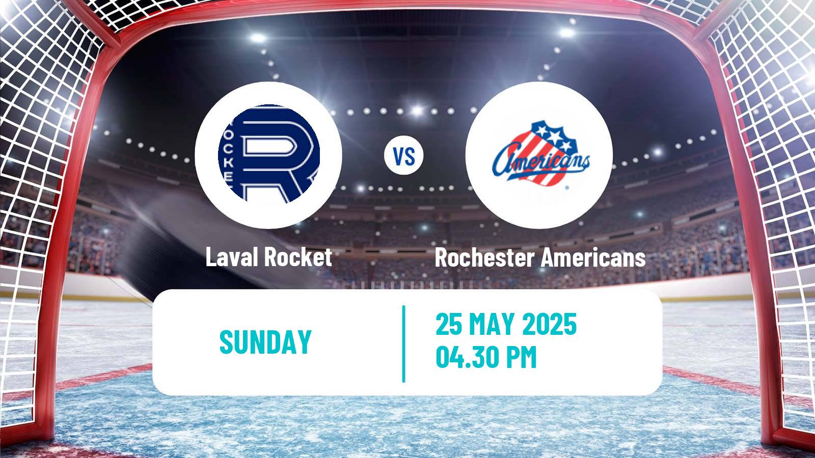 Hockey AHL Laval Rocket - Rochester Americans