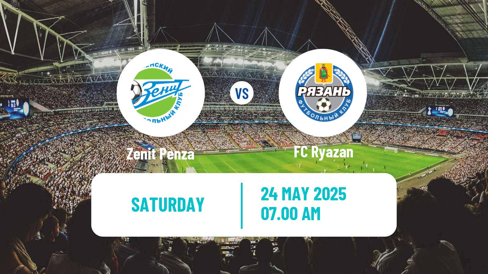 Soccer FNL 2 Division B Group 3 Zenit Penza - Ryazan