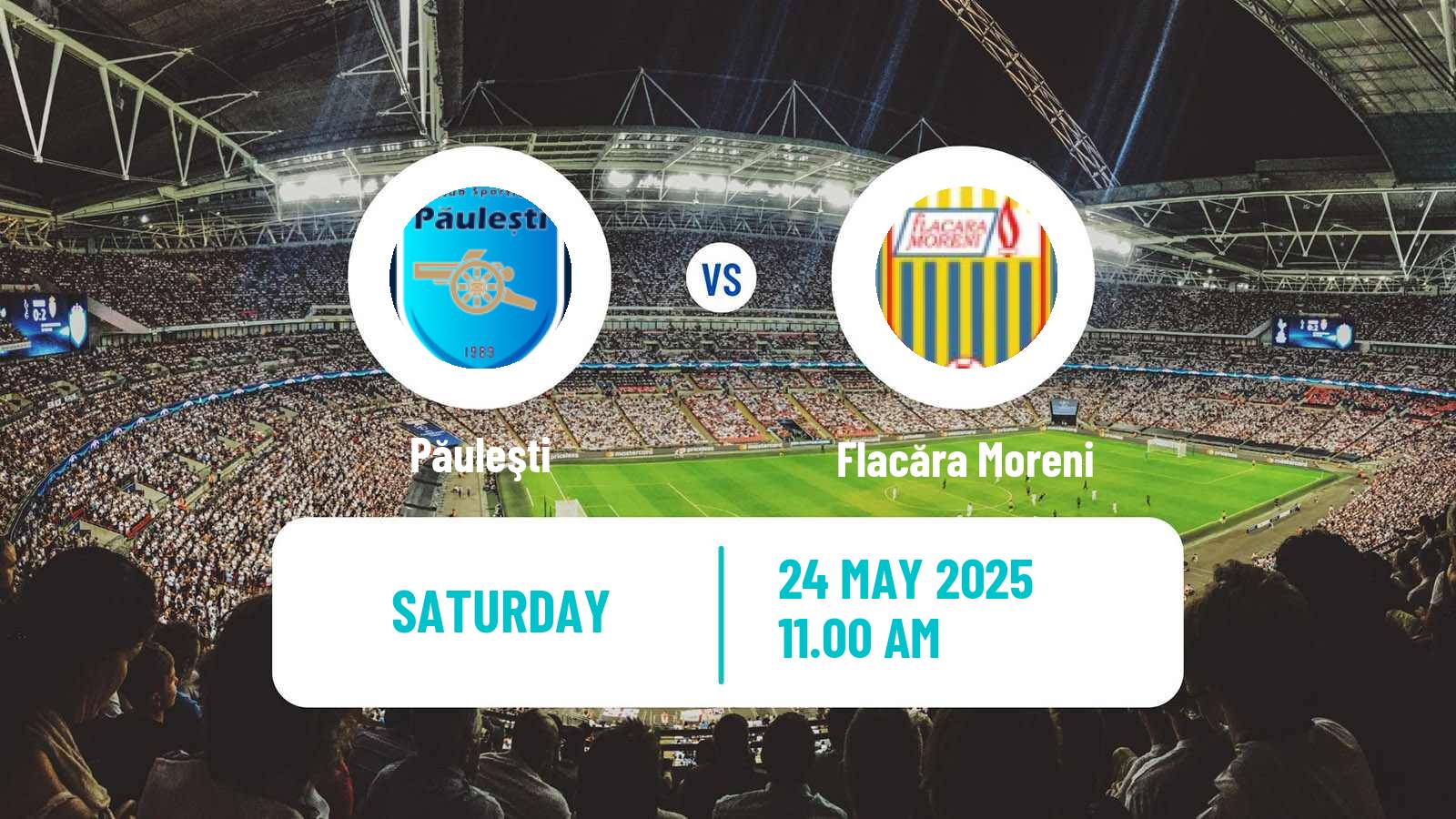 Soccer Romanian Liga 3 - Seria 5 Păuleşti - Flacăra Moreni