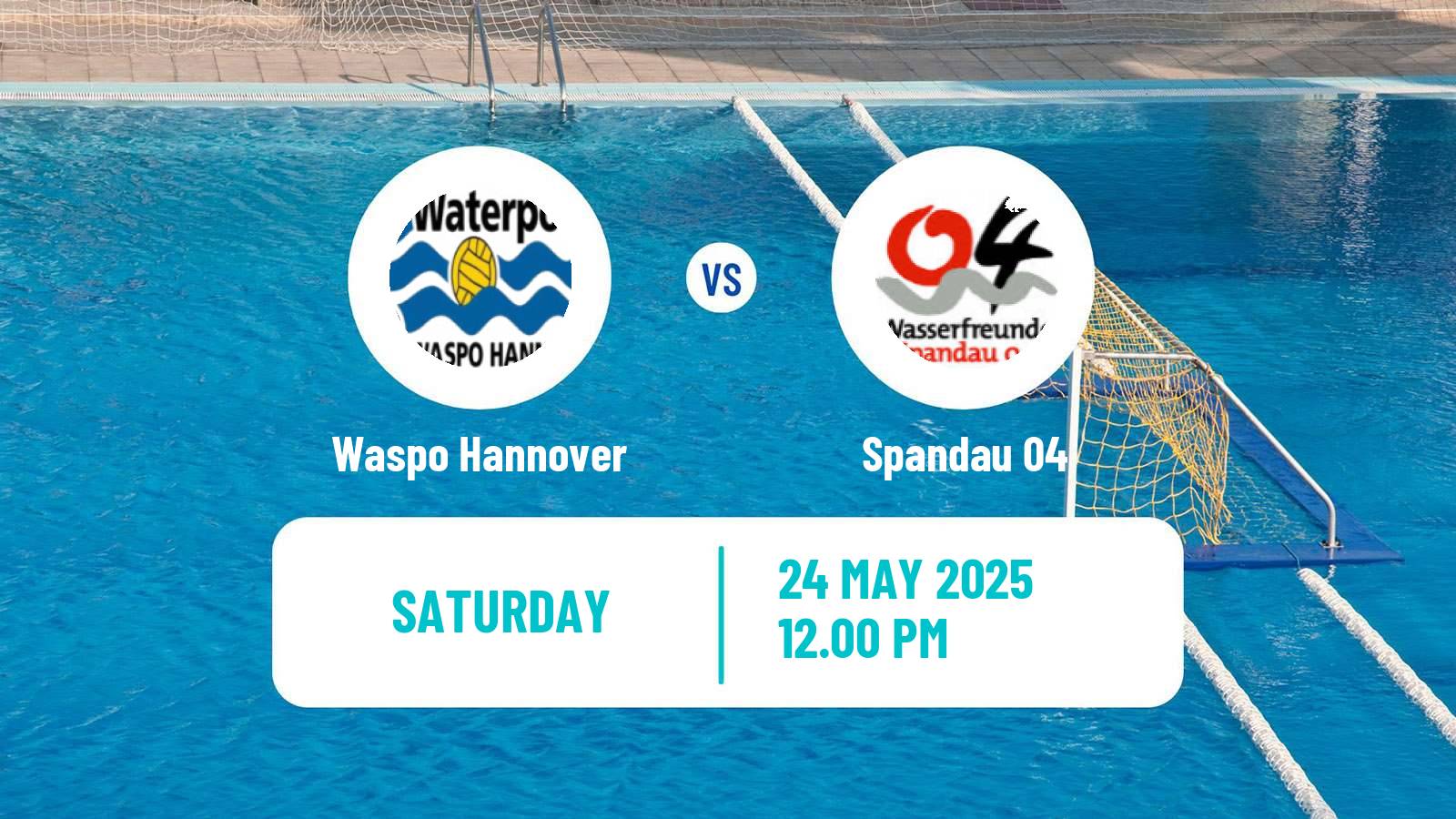 Water polo German Pro A Water Polo Waspo Hannover - Spandau 04