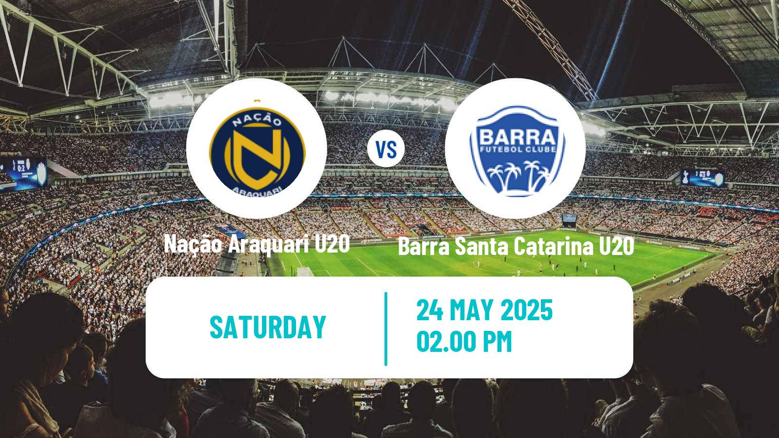Soccer Brazilian Catarinense U20 Nação Araquari U20 - Barra Santa Catarina U20