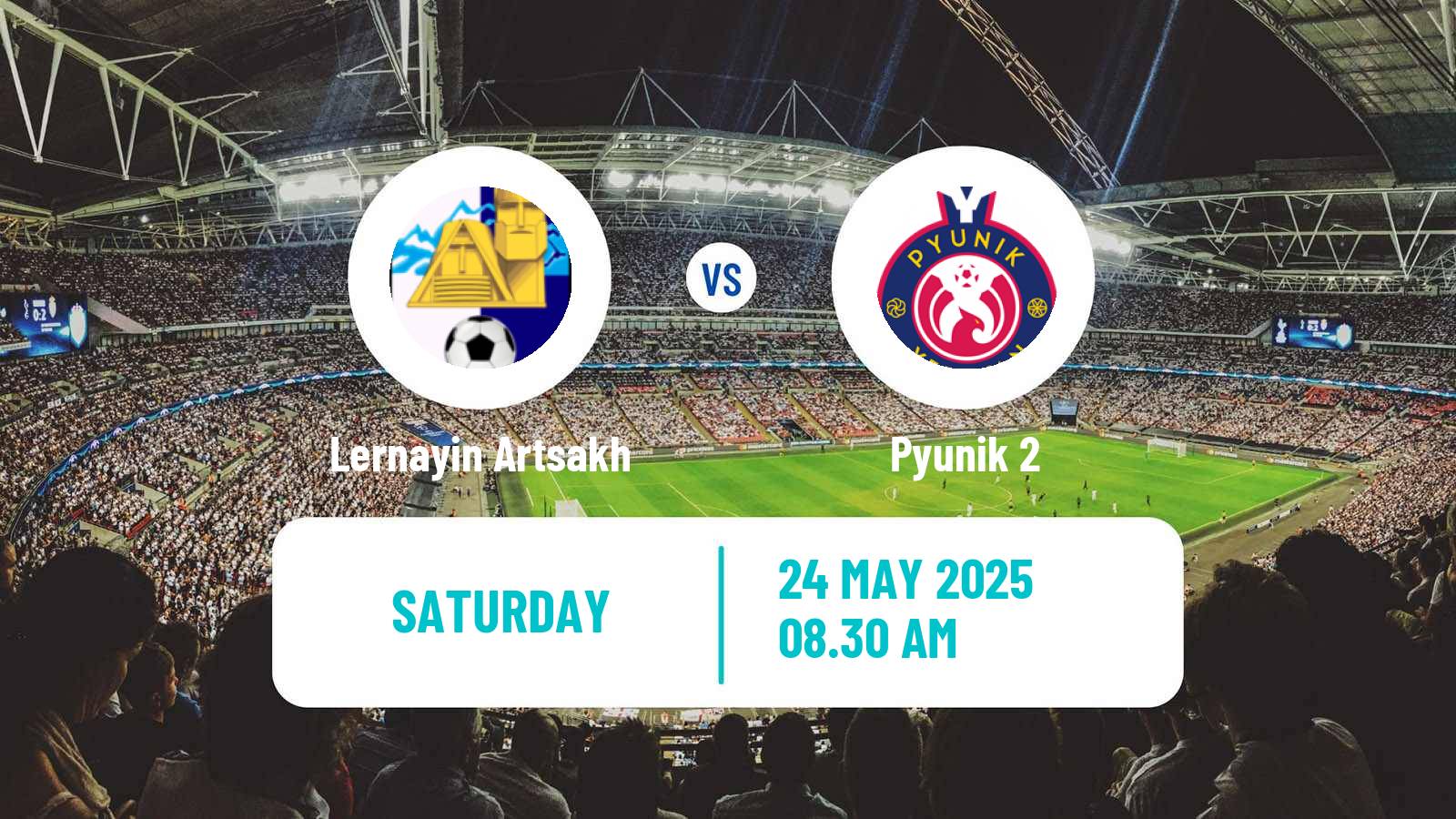Soccer Armenian First League Lernayin Artsakh - Pyunik 2