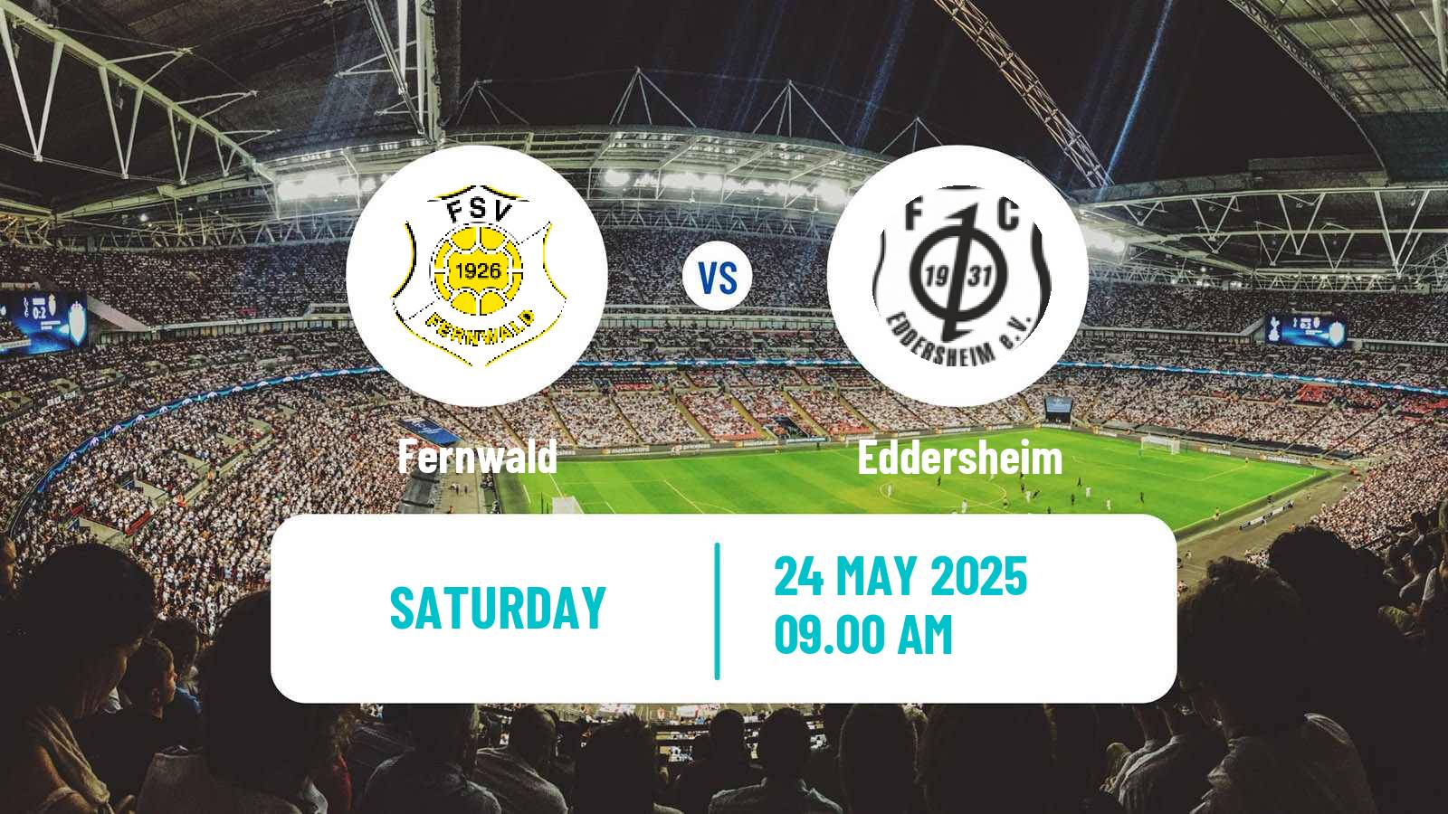 Soccer German Oberliga Hessen Fernwald - Eddersheim
