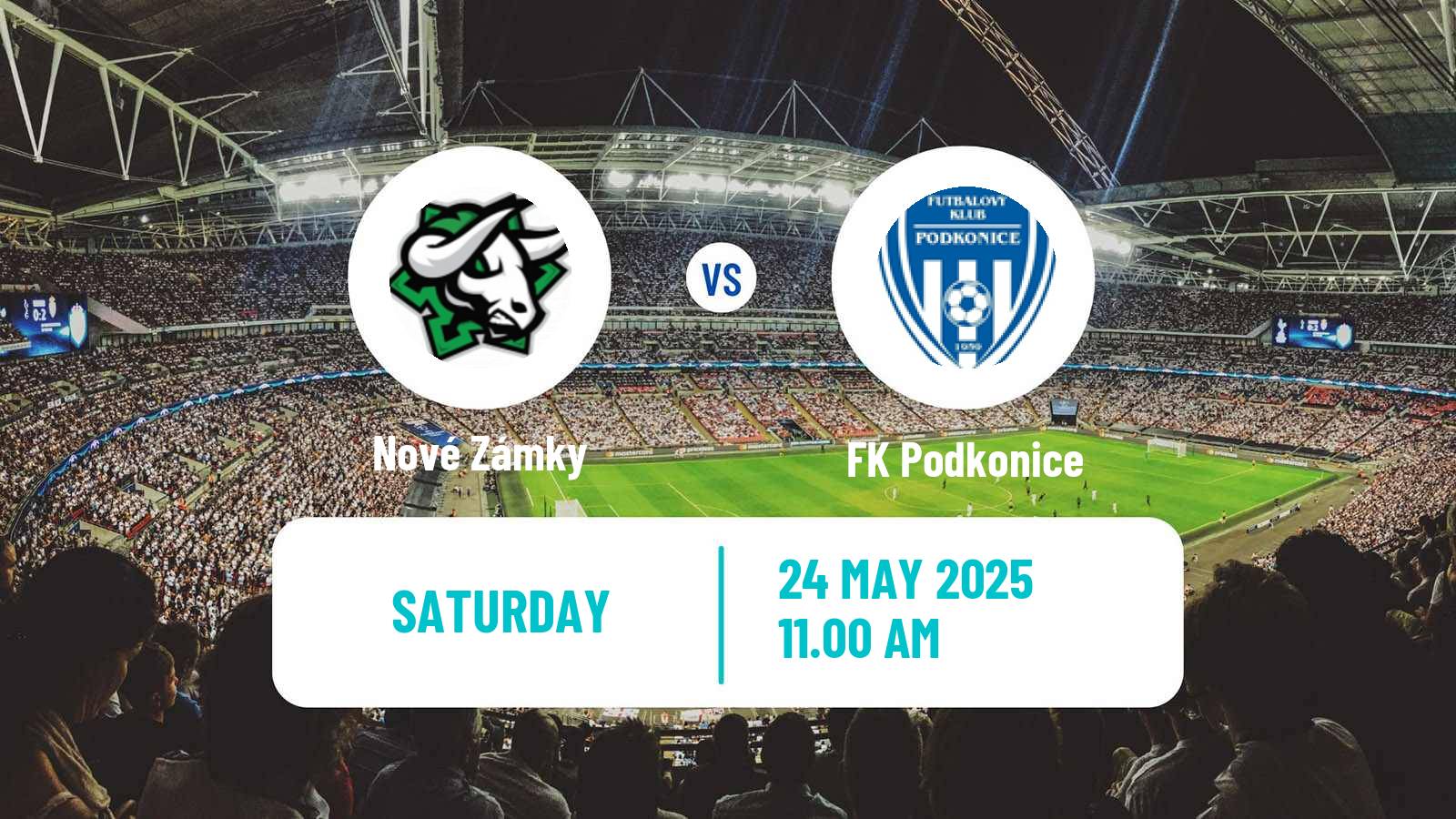 Soccer Slovak 3 Liga West Nové Zámky - Podkonice