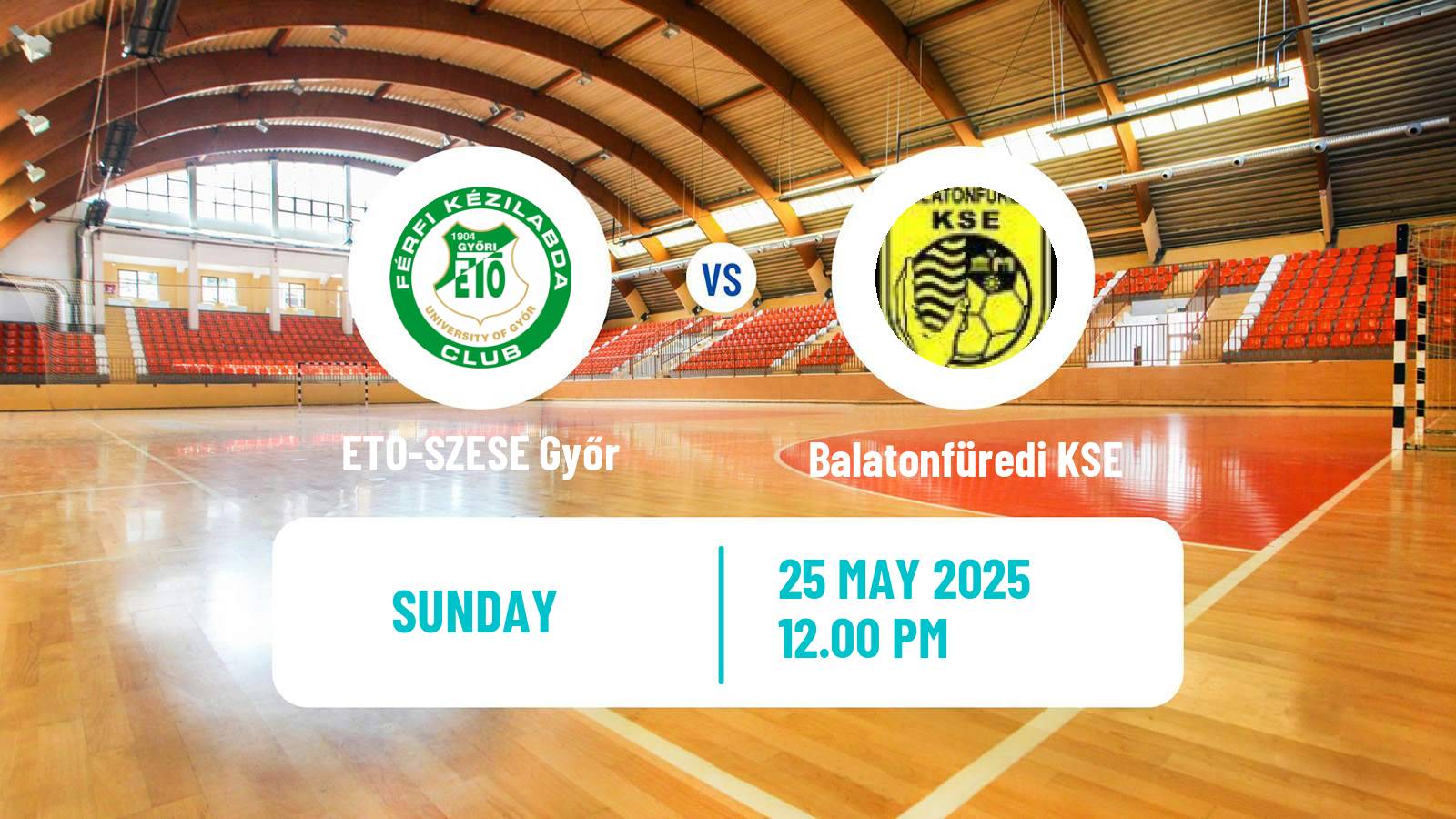 Handball Hungarian Division 1 Handball ETO-SZESE Győr - Balatonfüredi KSE