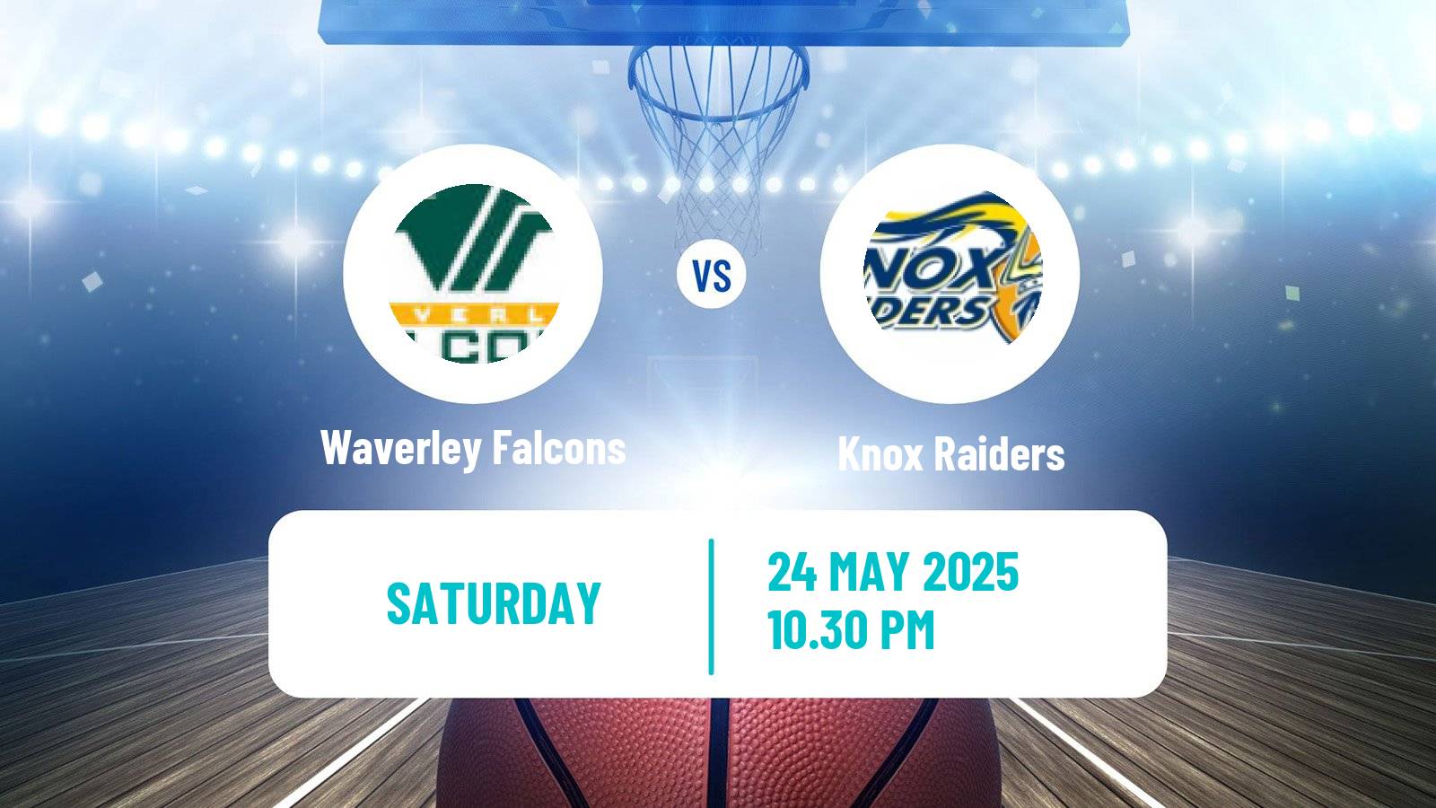 Basketball Australian NBL1 South Women Waverley Falcons - Knox Raiders