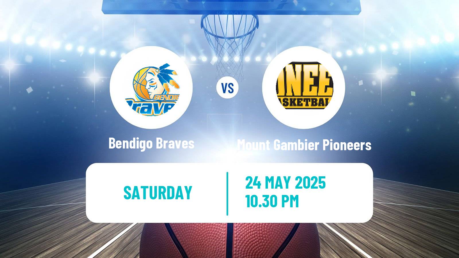 Basketball Australian NBL1 South Women Bendigo Braves - Mount Gambier Pioneers