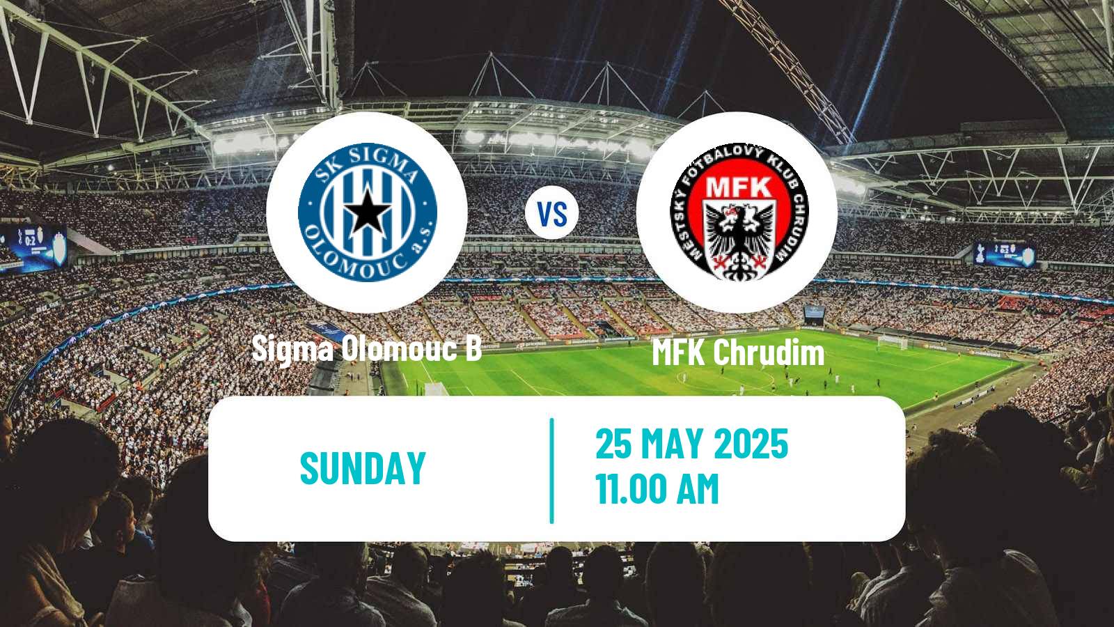 Soccer Czech Division 2 Sigma Olomouc B - Chrudim