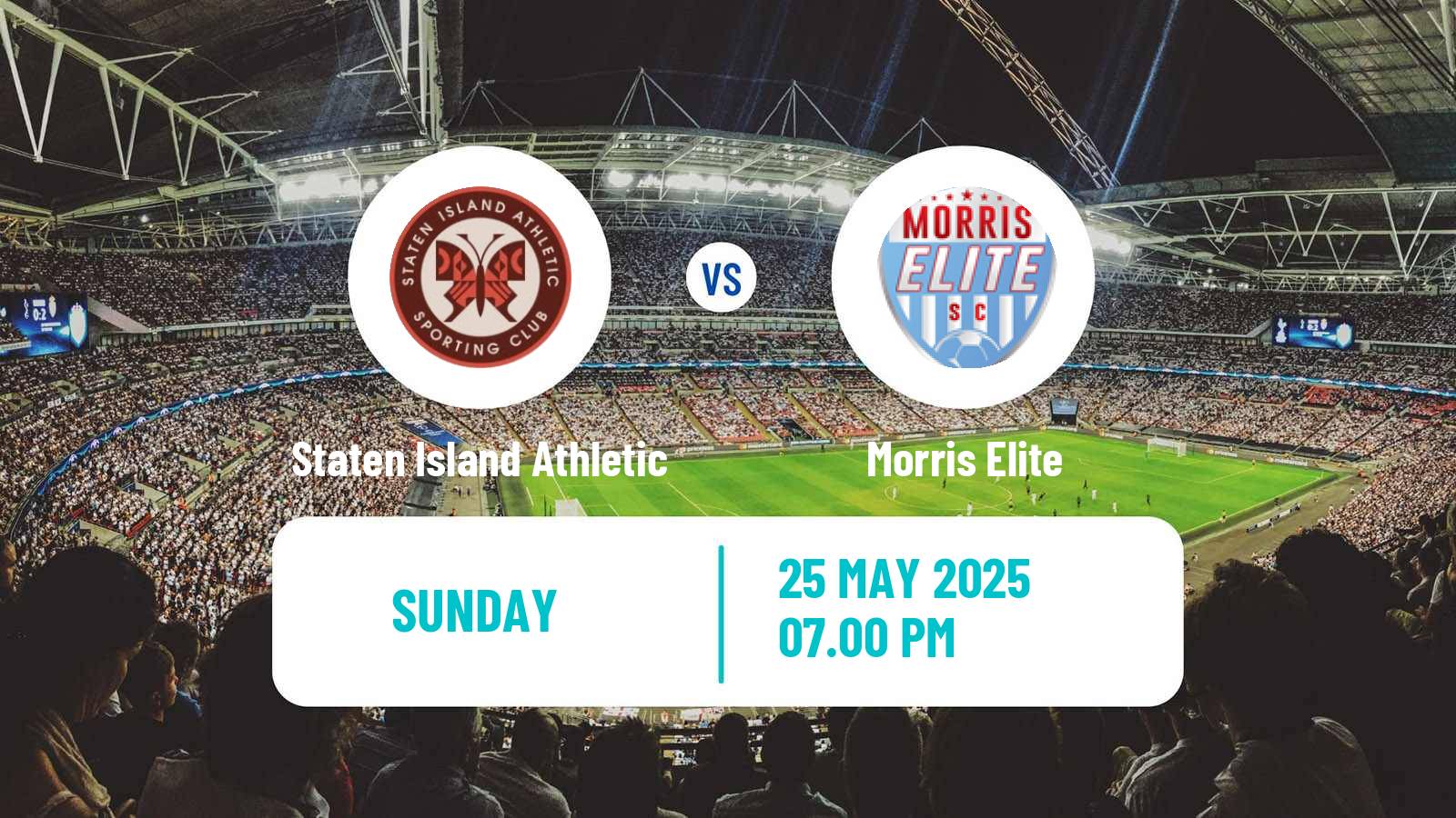 Soccer USL League Two Staten Island Athletic - Morris Elite