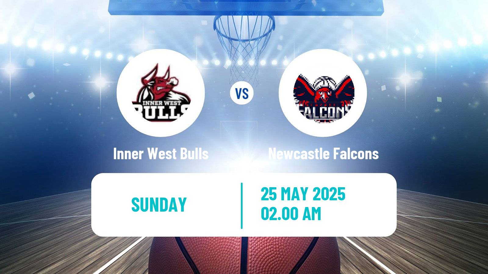 Basketball Australian NBL1 East Inner West Bulls - Newcastle Falcons