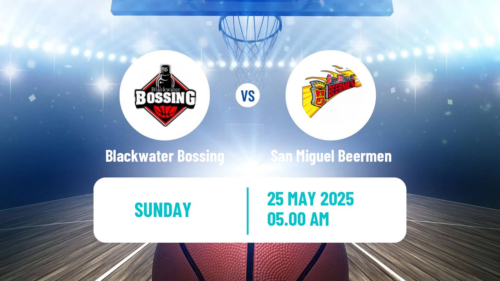 Basketball Philippines Cup Blackwater Bossing - San Miguel Beermen