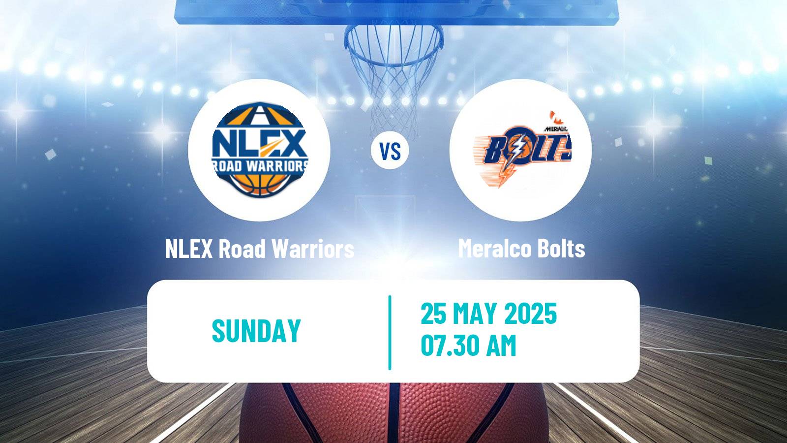 Basketball Philippines Cup NLEX Road Warriors - Meralco Bolts