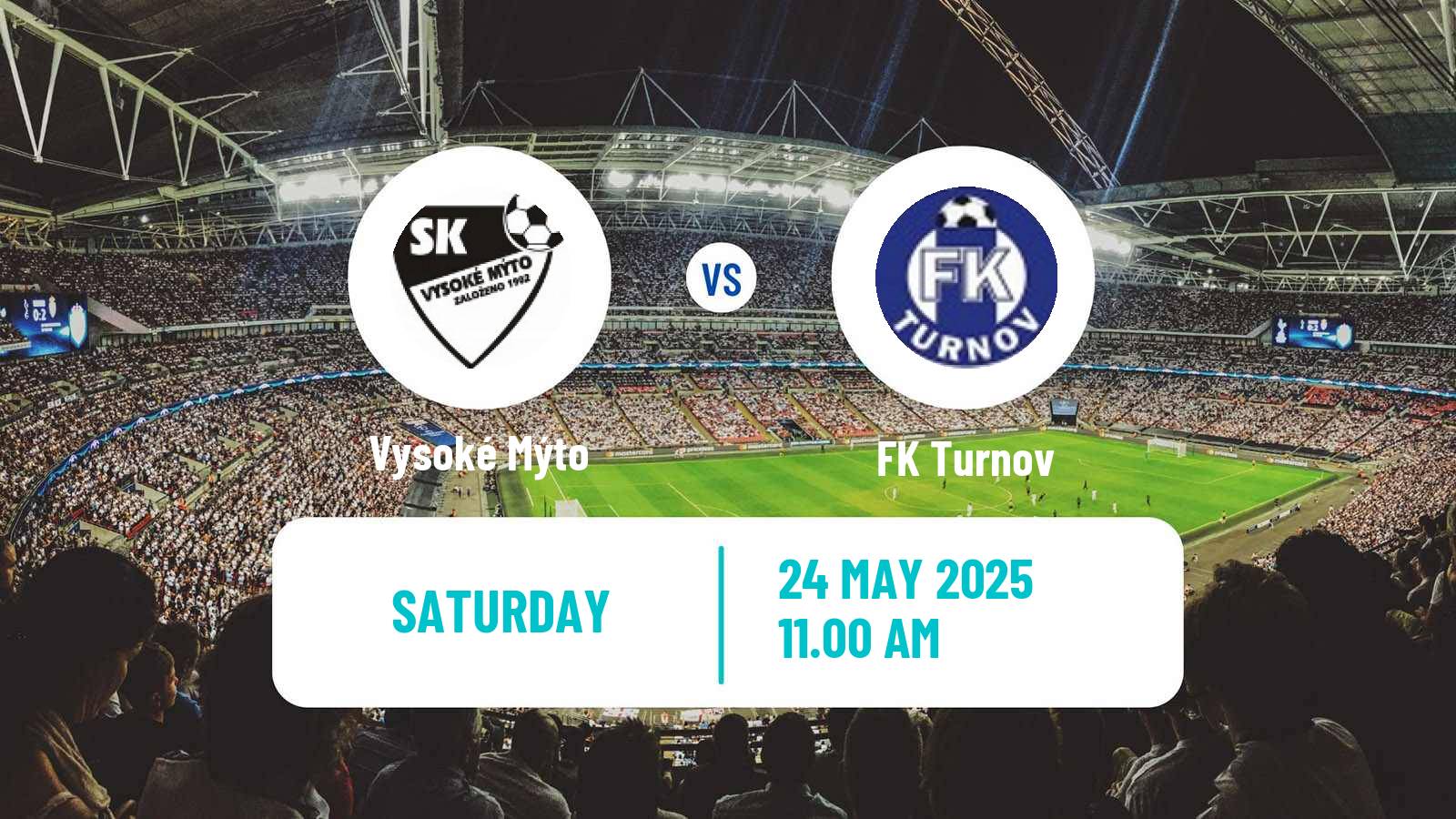 Soccer Czech Division C Vysoké Mýto - Turnov