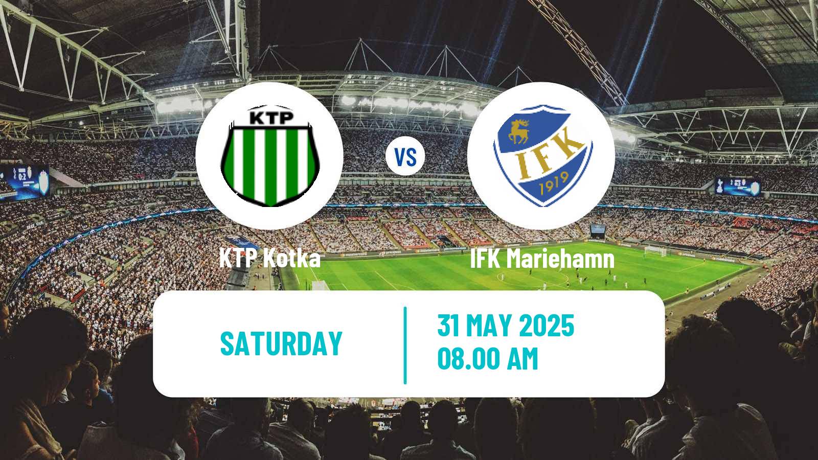Soccer Finnish Veikkausliiga KTP Kotka - IFK Mariehamn