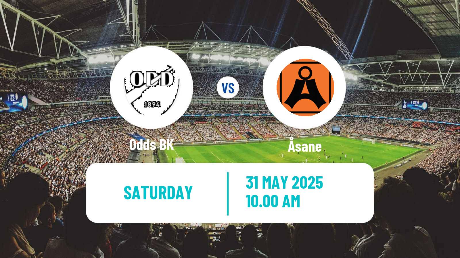 Soccer Norwegian Adeccoligaen Odd - Åsane