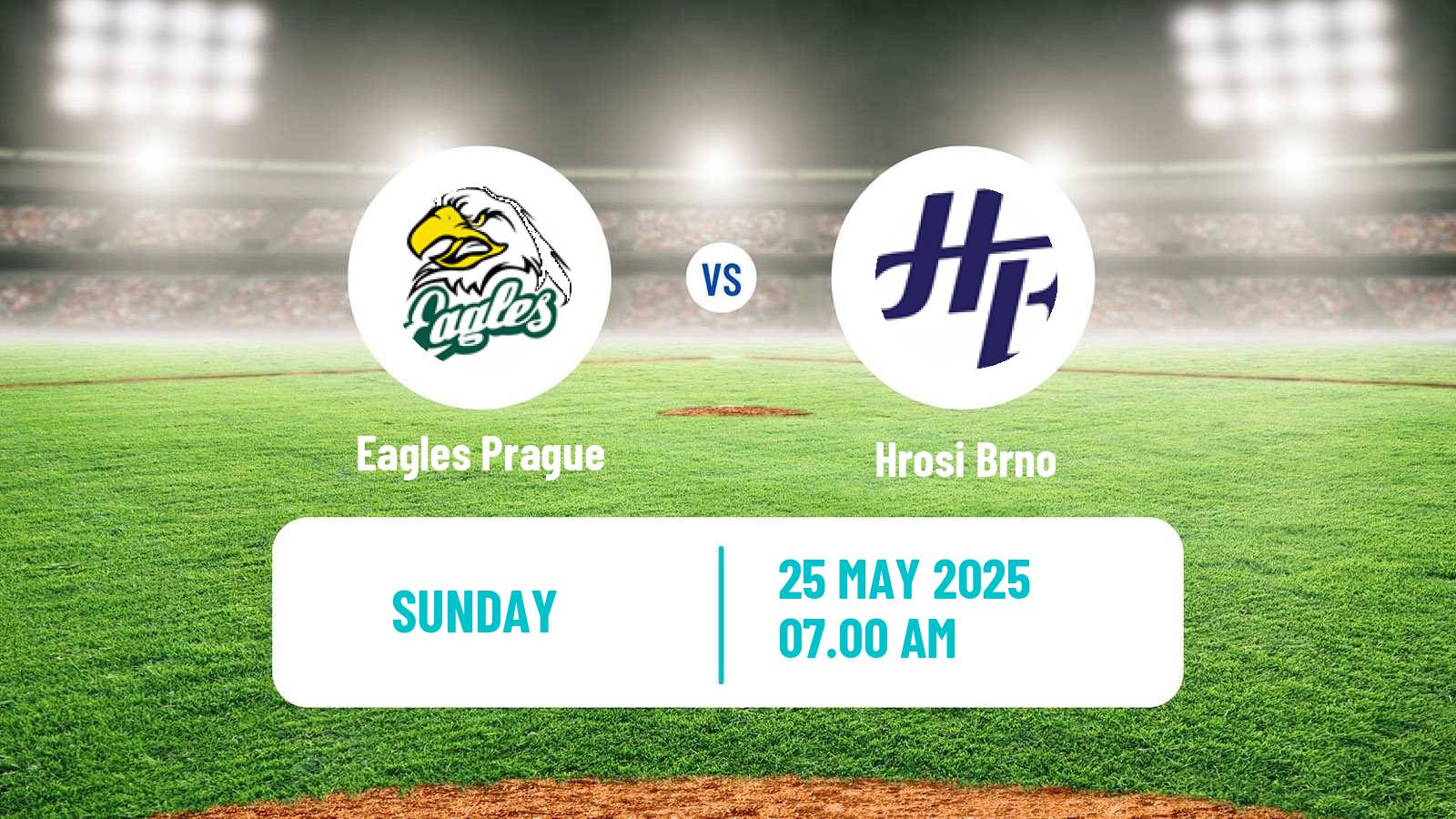 Baseball Czech Extraliga Baseball Eagles Prague - Hrosi Brno