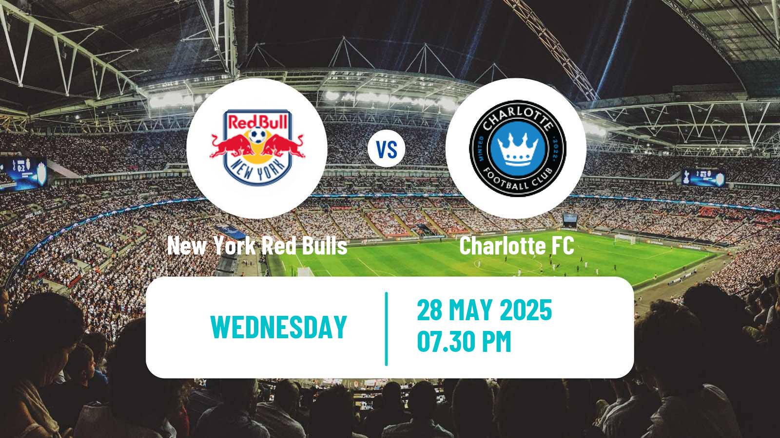 Soccer MLS New York Red Bulls - Charlotte