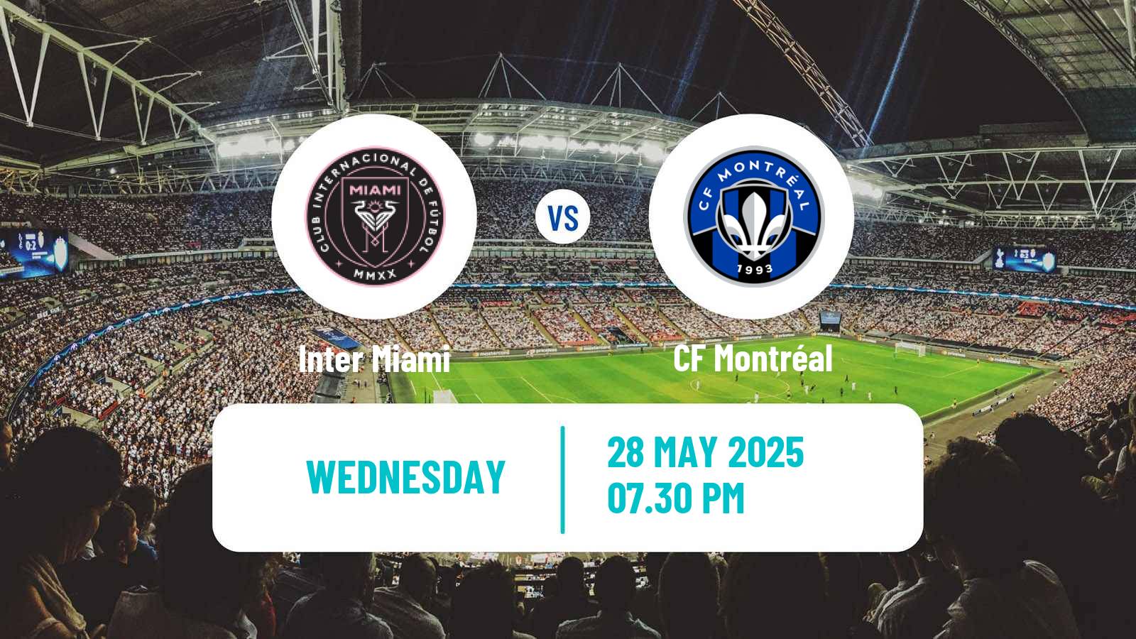 Soccer MLS Inter Miami - CF Montréal