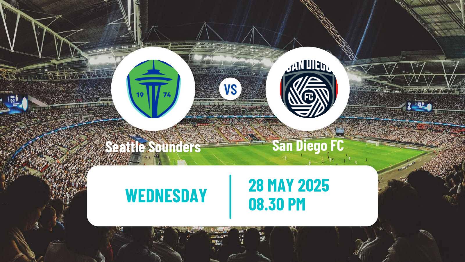 Soccer MLS Seattle Sounders - San Diego