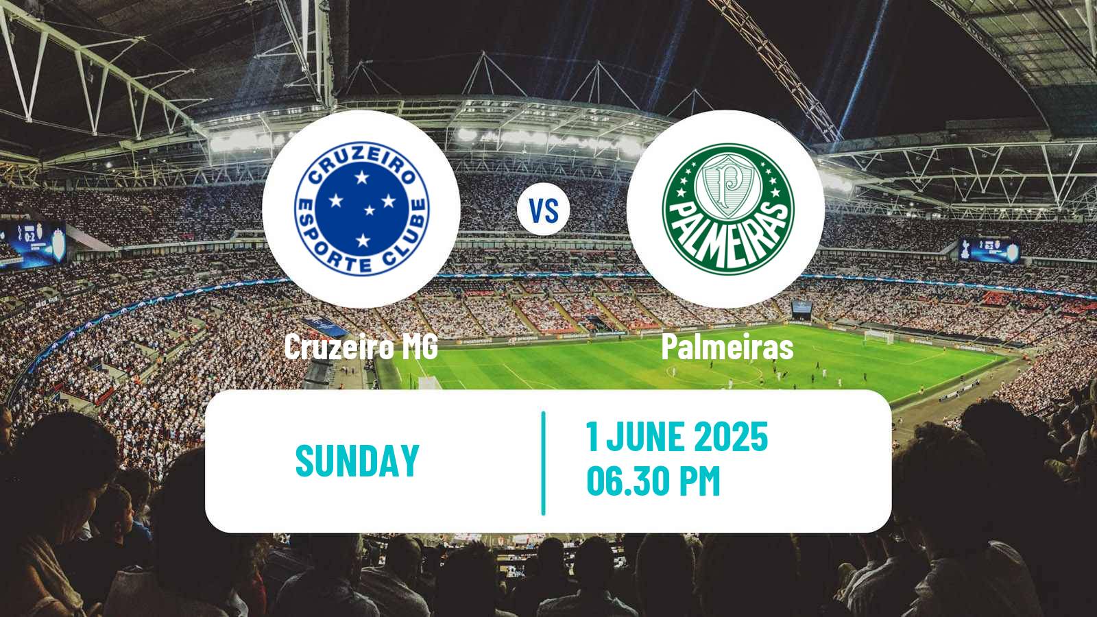 Soccer Brazilian Serie A Cruzeiro - Palmeiras