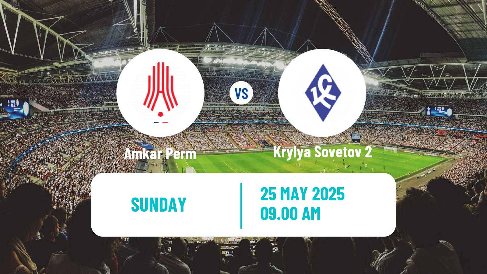 Soccer  FNL 2 Division B Group 4 Amkar Perm - Krylya Sovetov 2