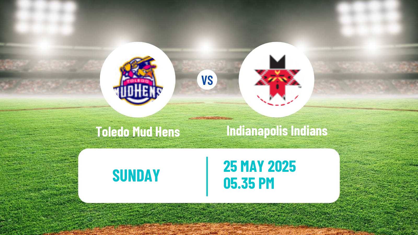 Baseball IL Toledo Mud Hens - Indianapolis Indians