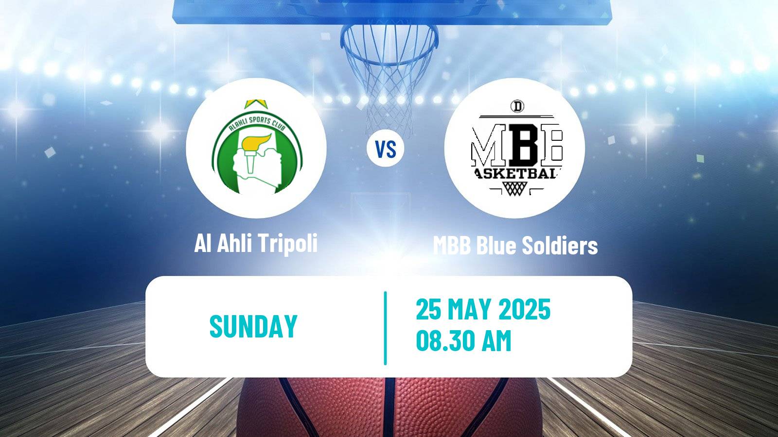 Basketball Basketball Africa League Al Ahli Tripoli - MBB Blue Soldiers