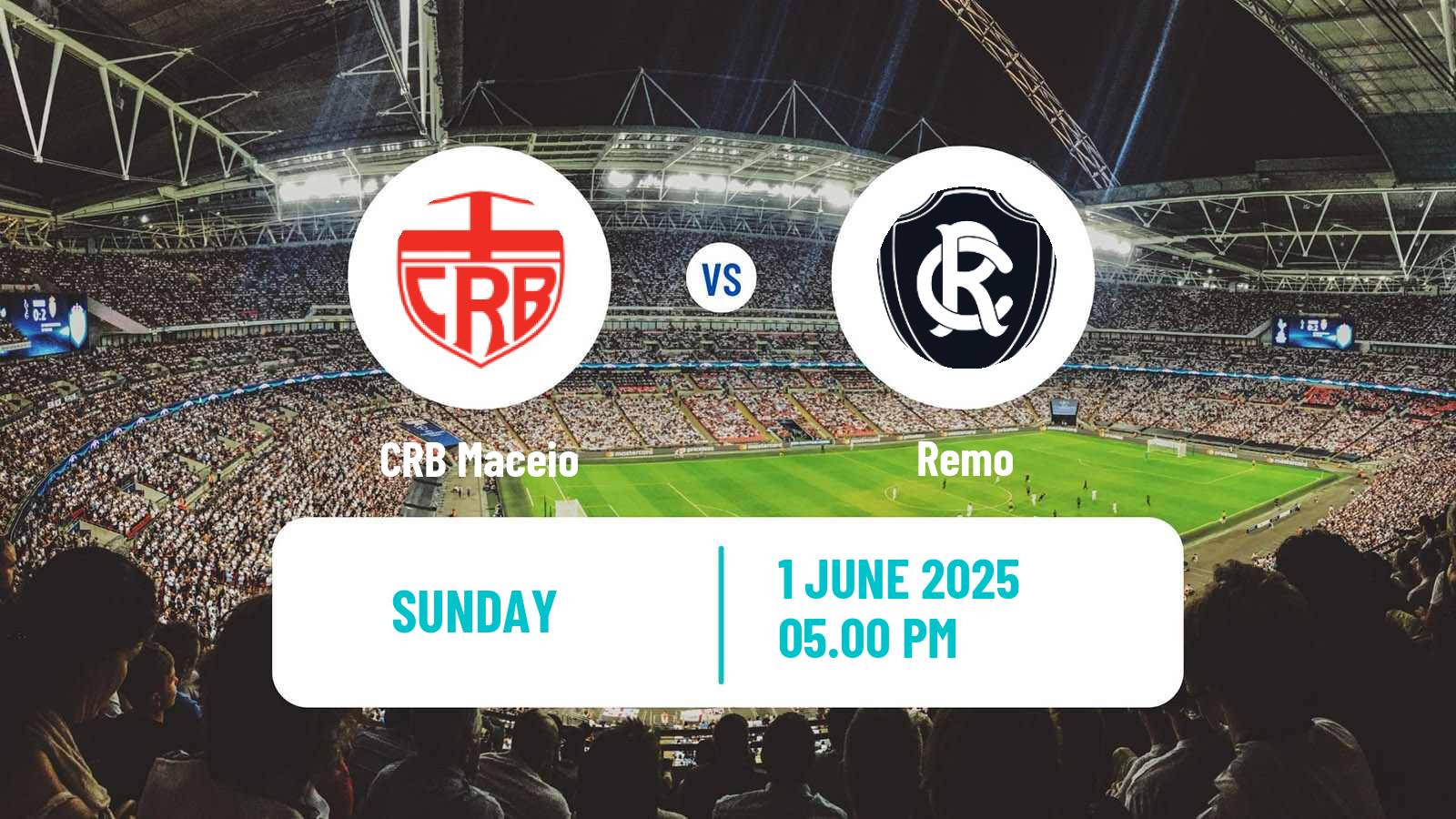 Soccer Brazilian Serie B CRB Maceio - Remo