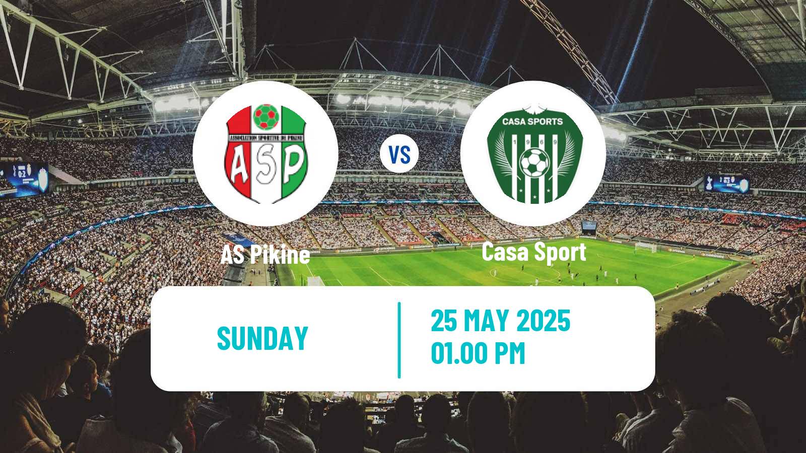 Soccer Senegal Ligue 1 Pikine - Casa Sport