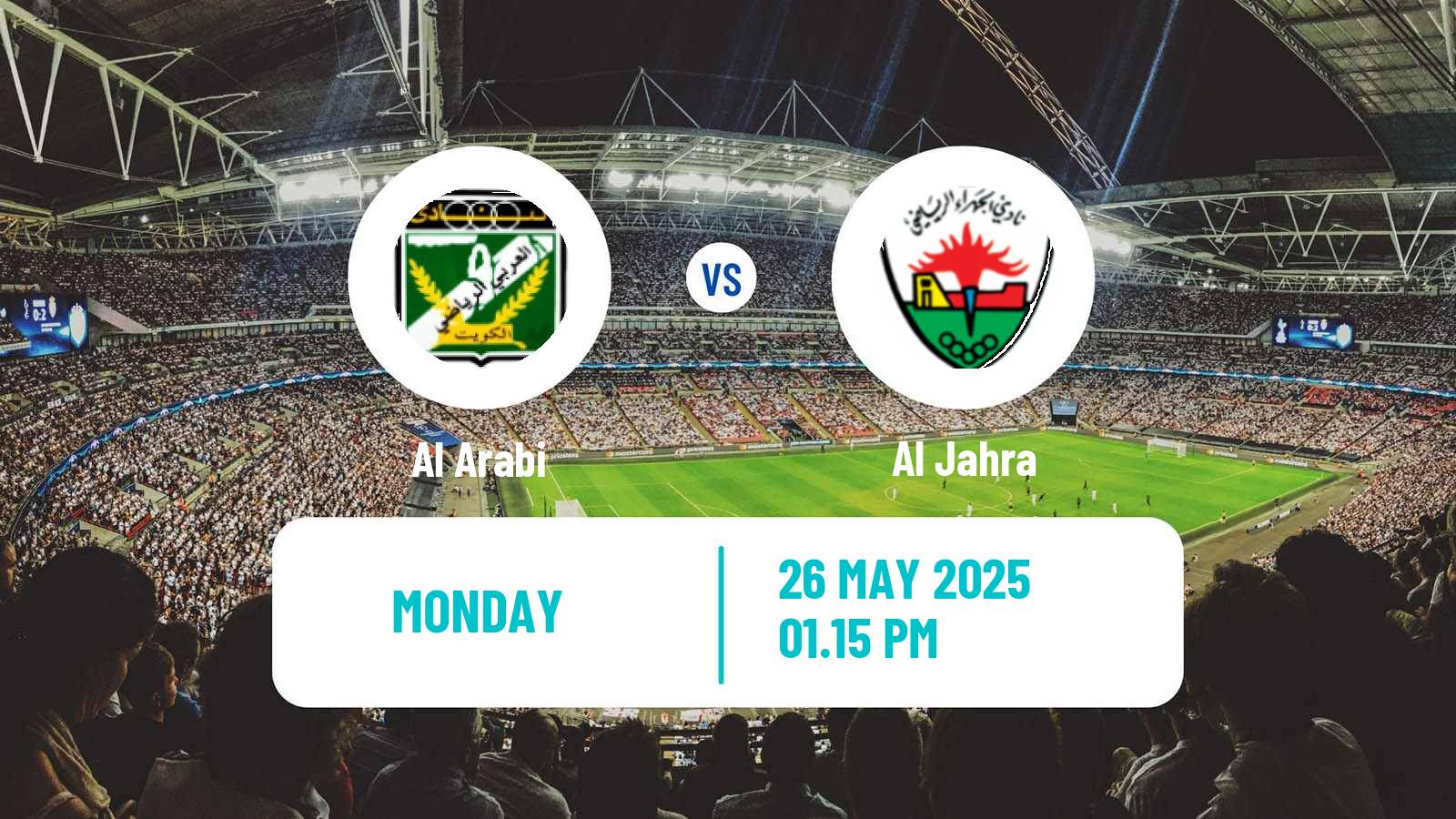 Soccer Kuwaiti Emir Cup Al Arabi - Al Jahra