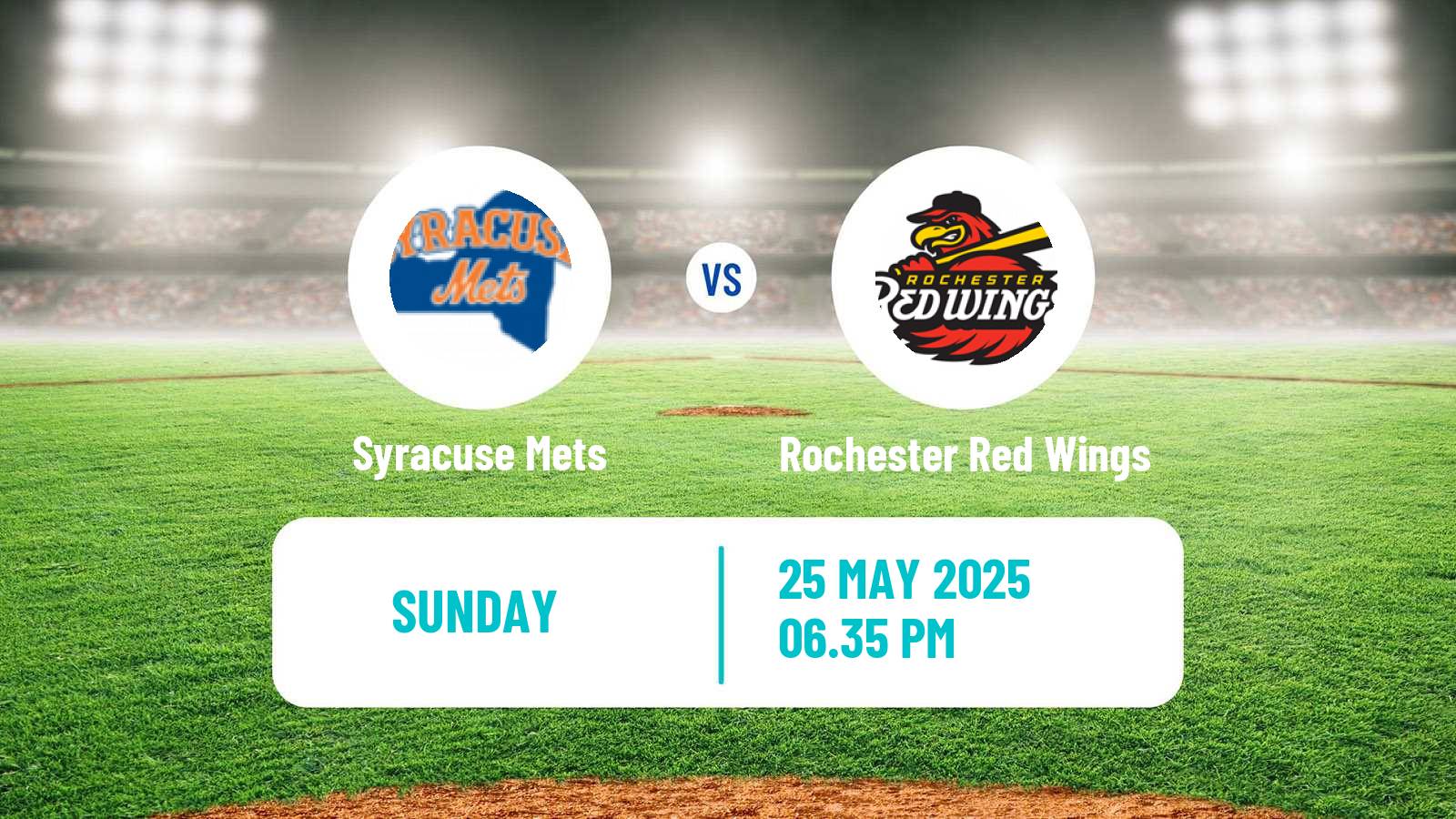Baseball IL Syracuse Mets - Rochester Red Wings