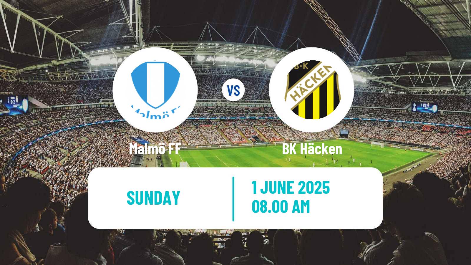 Soccer Swedish Allsvenskan Malmö - Häcken