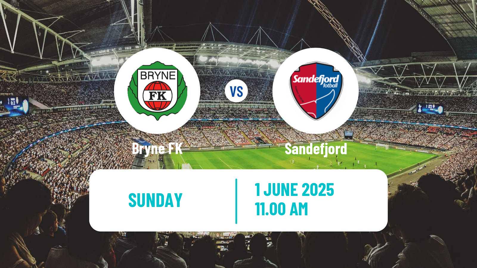 Soccer Norwegian Eliteserien Bryne - Sandefjord