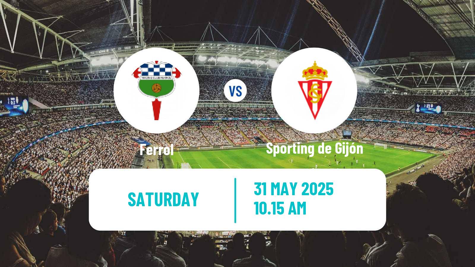 Soccer Spanish LaLiga2 Ferrol - Sporting de Gijón