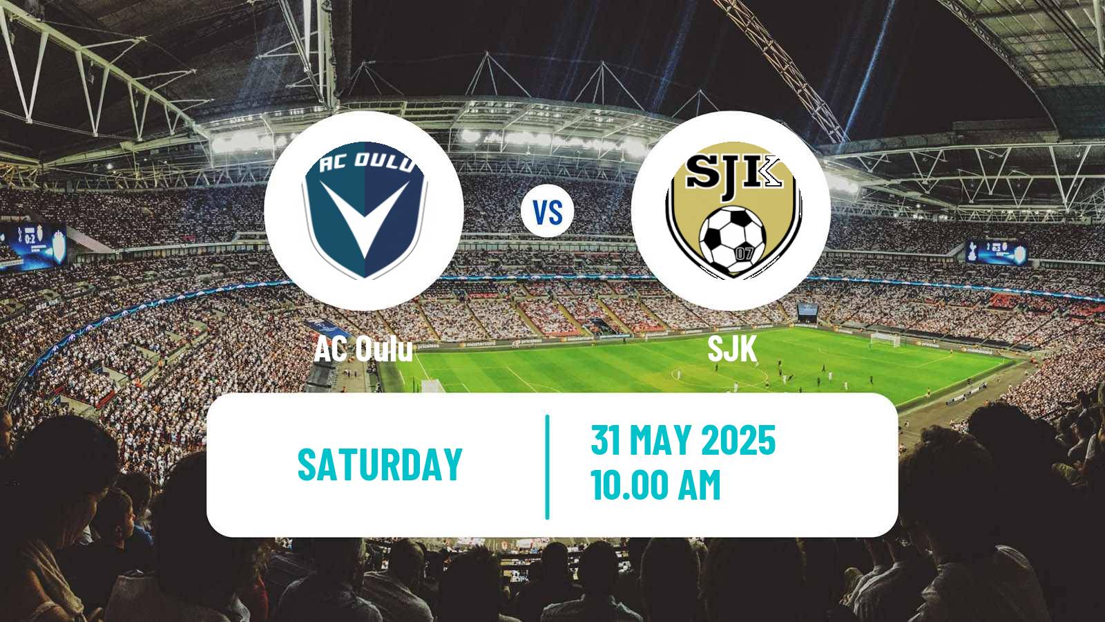 Soccer Finnish Veikkausliiga Oulu - SJK