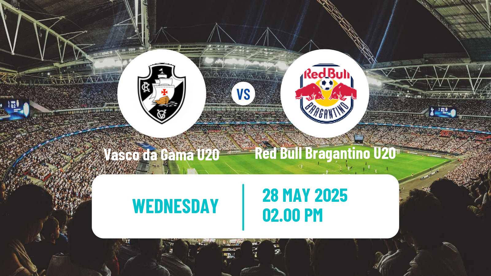 Soccer Brasileiro U20 Vasco da Gama U20 - Red Bull Bragantino U20