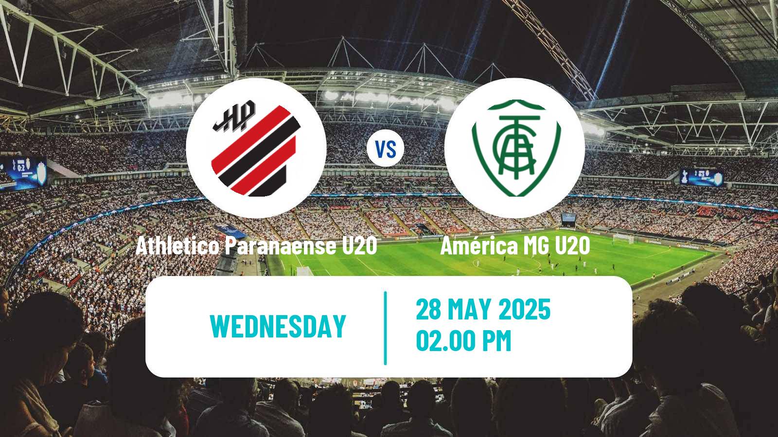 Soccer Brasileiro U20 Athletico Paranaense U20 - América MG U20