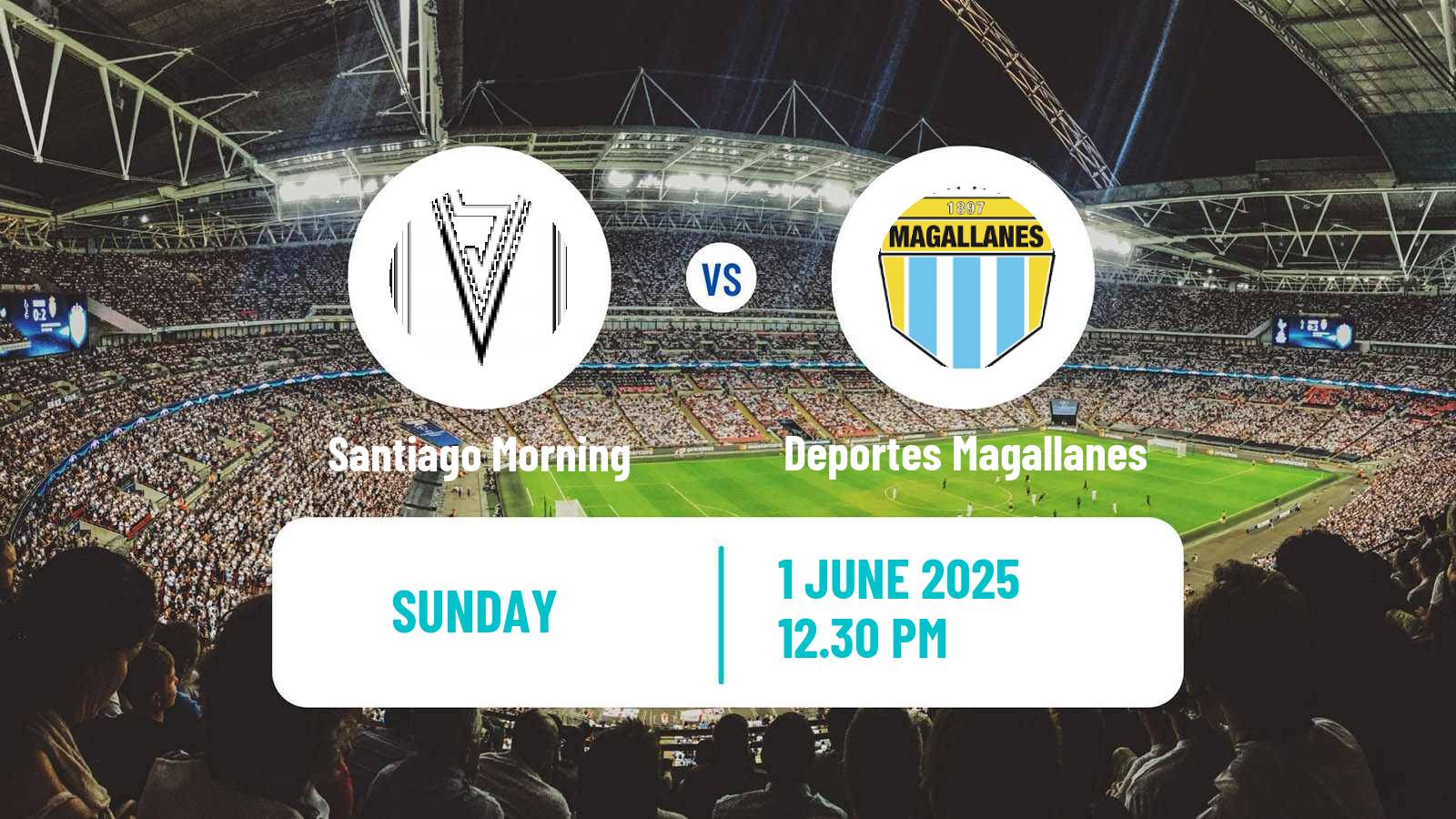 Soccer Chilean Primera B Santiago Morning - Deportes Magallanes