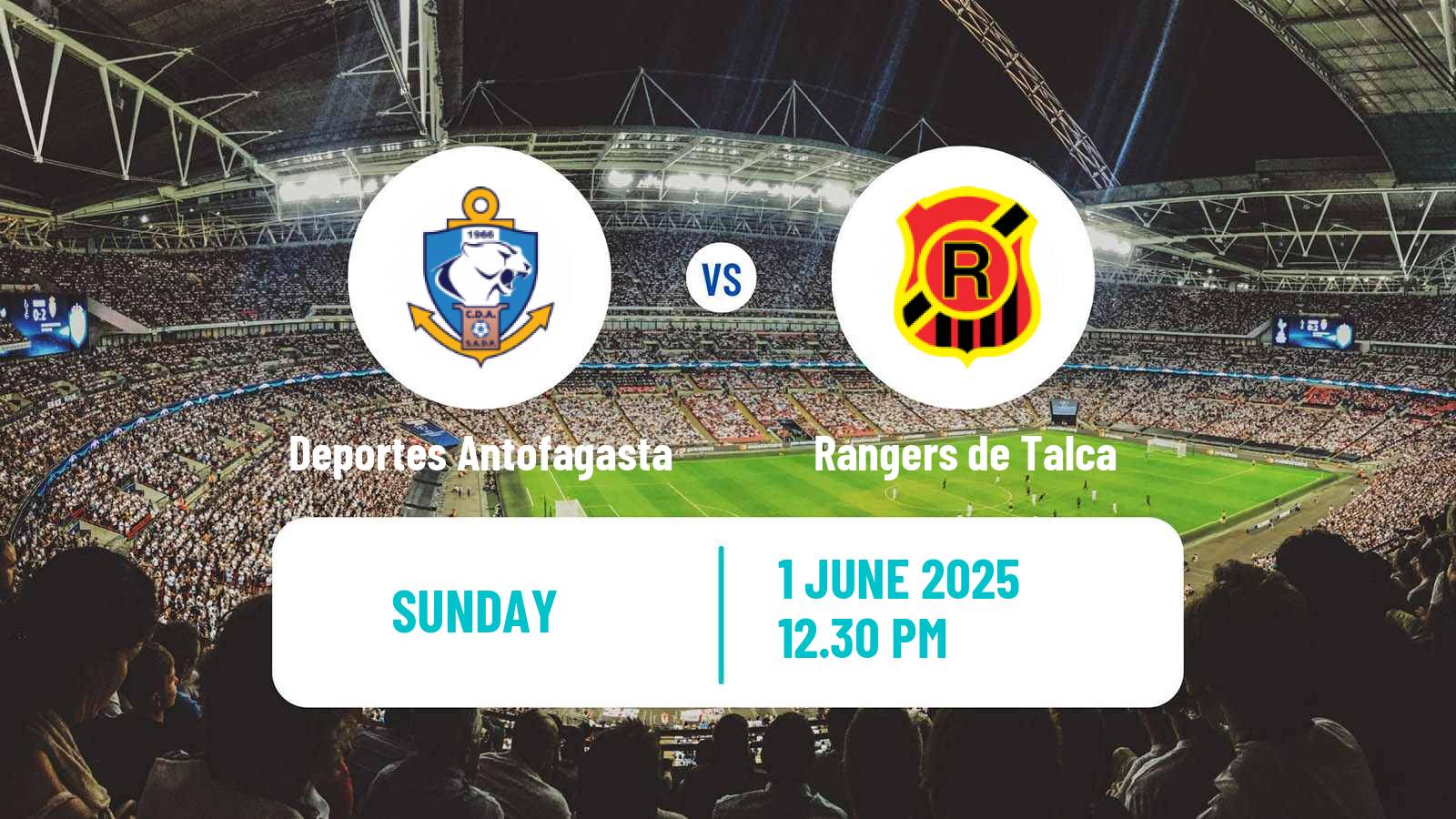 Soccer Chilean Primera B Deportes Antofagasta - Rangers de Talca