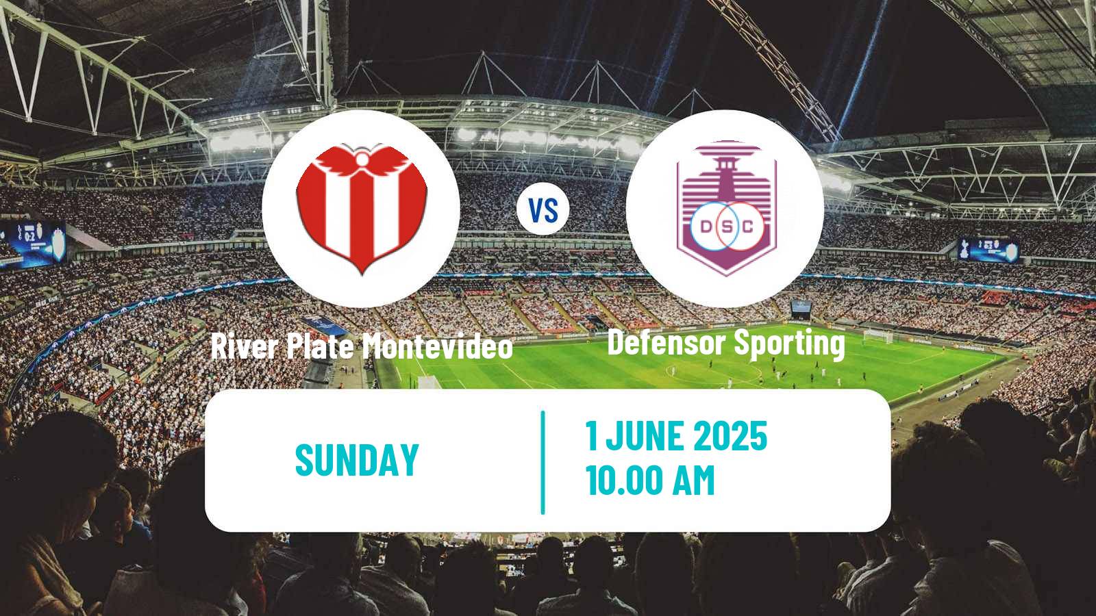 Soccer Uruguayan Primera Division River Plate Montevideo - Defensor Sporting