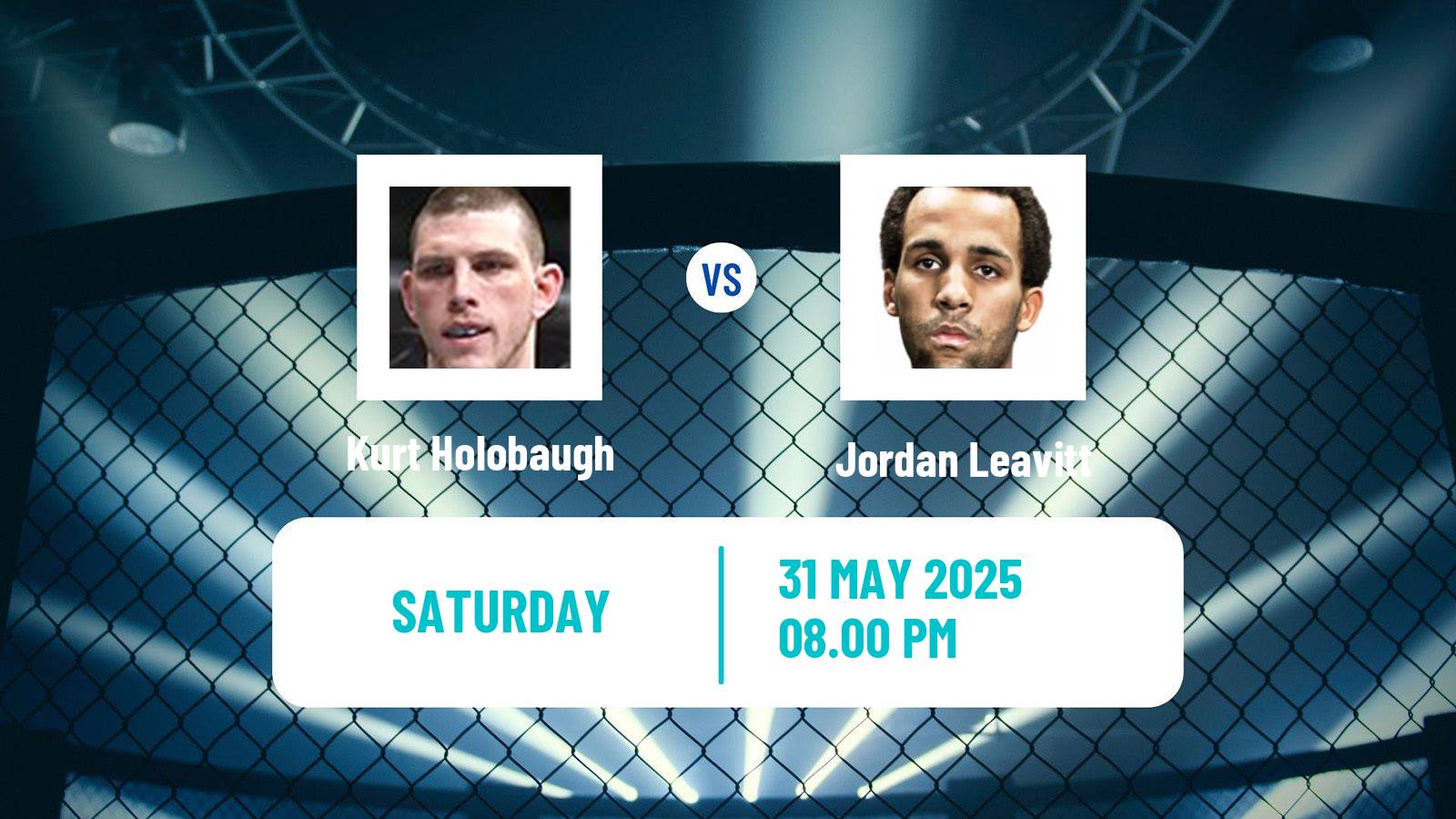 MMA Lightweight UFC Men Kurt Holobaugh - Jordan Leavitt