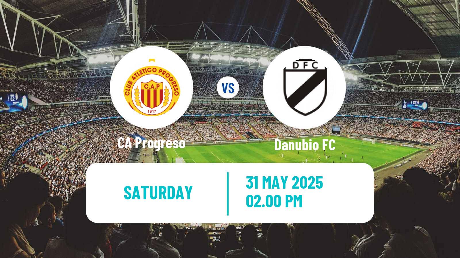 Soccer Uruguayan Primera Division Progreso - Danubio
