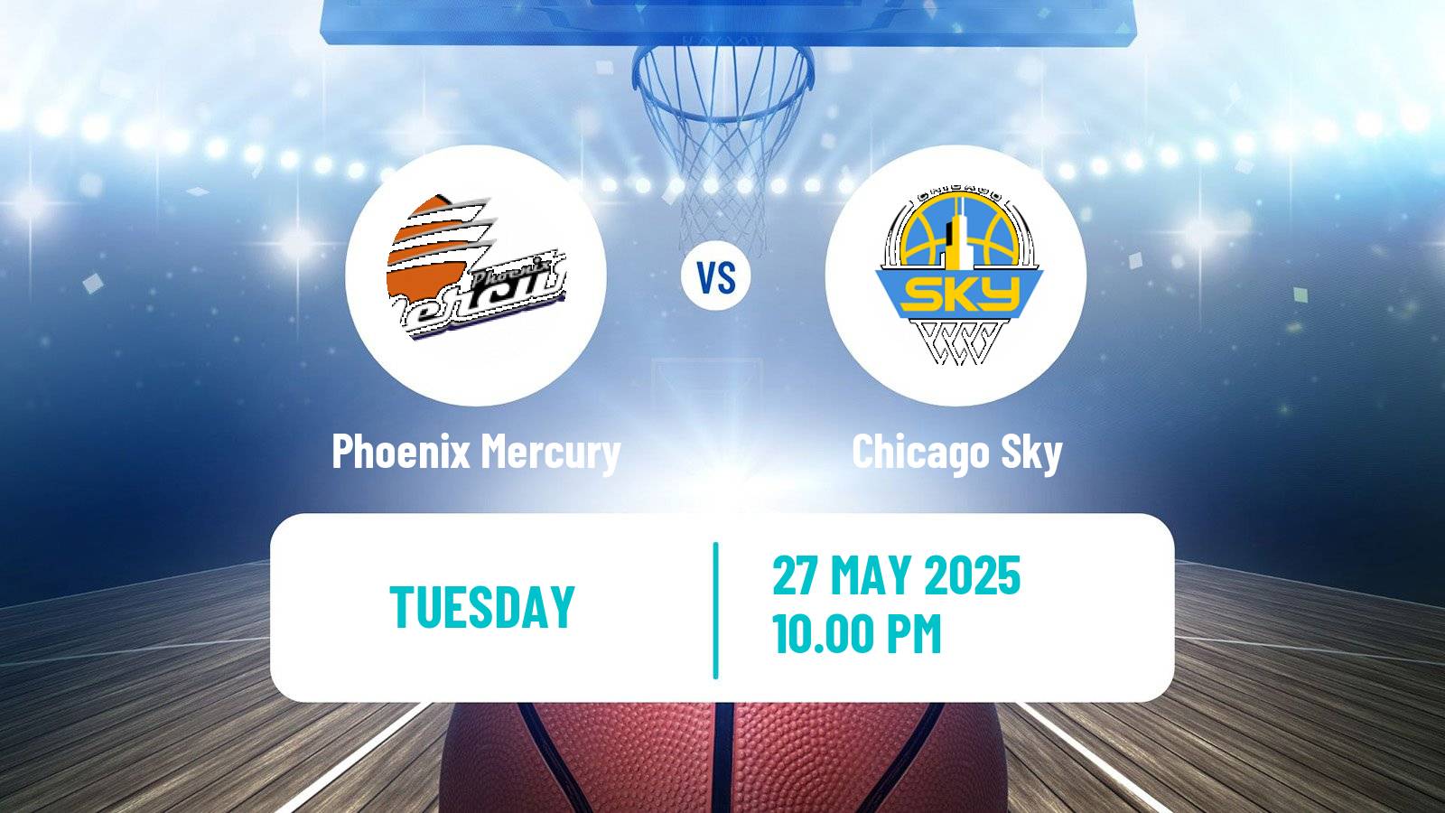 Basketball WNBA Phoenix Mercury - Chicago Sky
