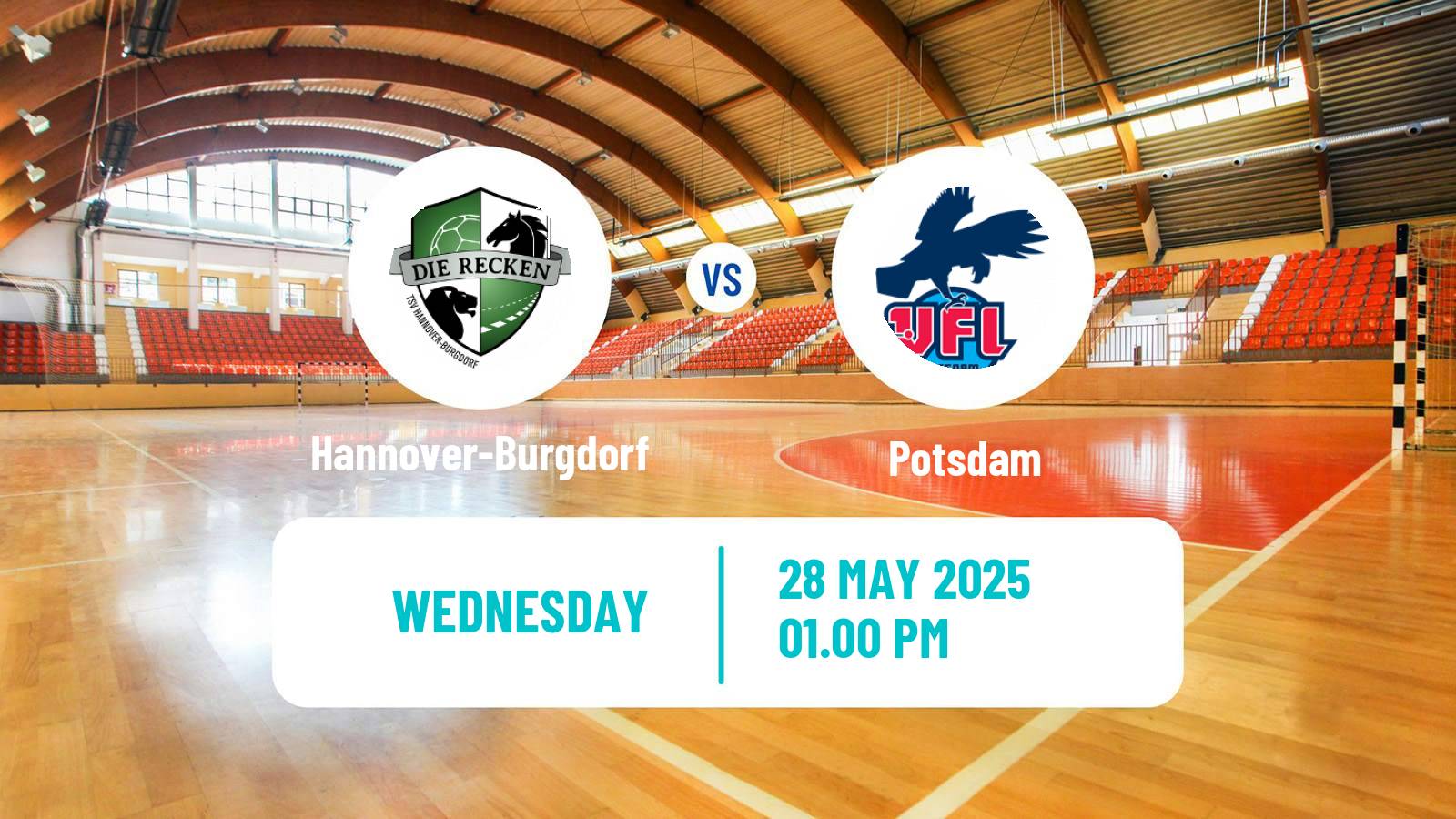 Handball German Bundesliga Handball Hannover-Burgdorf - Potsdam