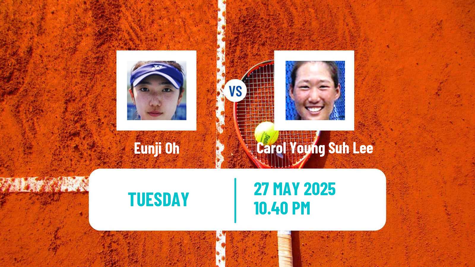 Tennis ITF W15 Daegu Women Eunji Oh - Carol Young Suh Lee