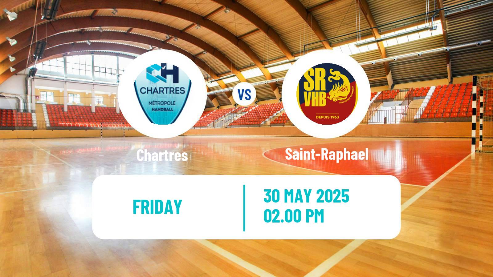 Handball French Starligue Handball Chartres - Saint-Raphael