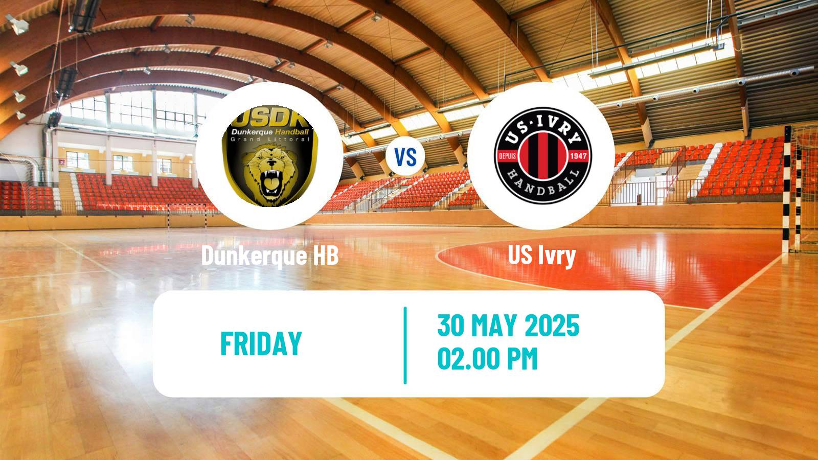 Handball French Starligue Handball Dunkerque - Ivry