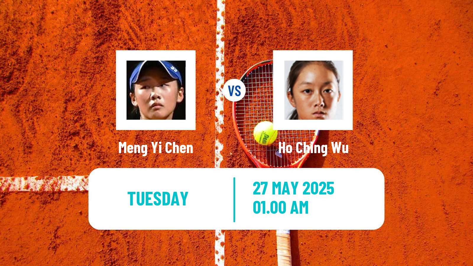 Tennis ITF W15 Maanshan 5 Women Meng Yi Chen - Ho Ching Wu